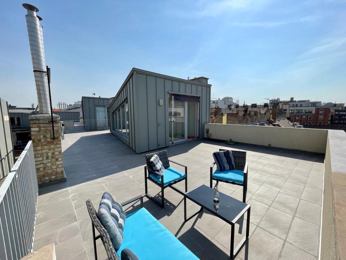 Penthouse W Private Rooftop And Free Parking ブダペスト エクステリア 写真