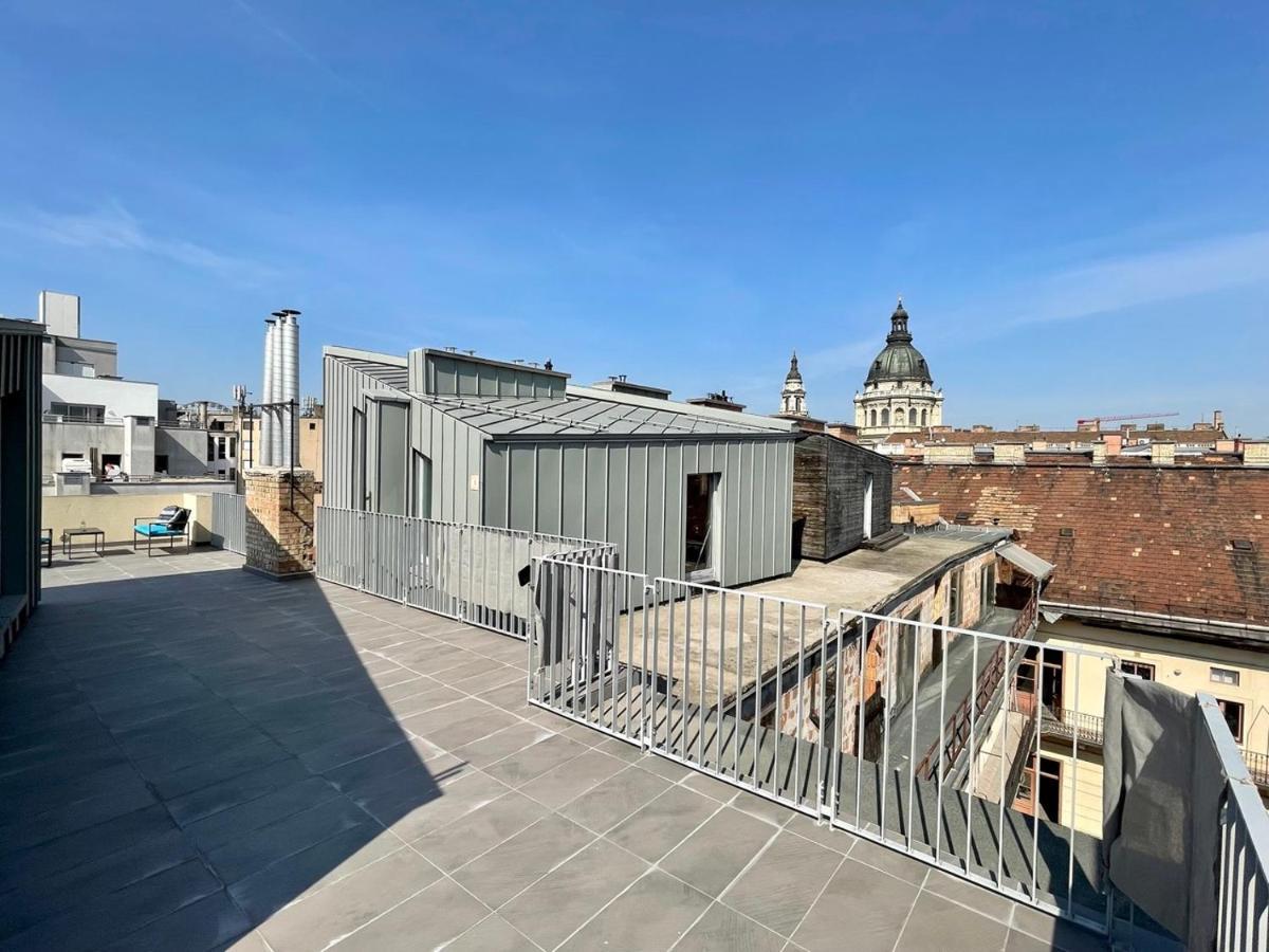 Penthouse W Private Rooftop And Free Parking ブダペスト エクステリア 写真