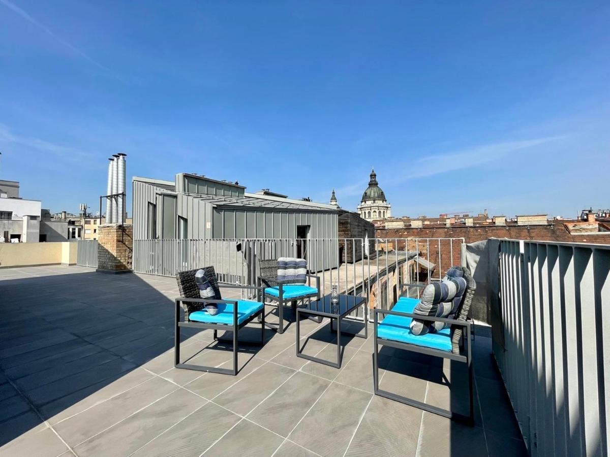 Penthouse W Private Rooftop And Free Parking ブダペスト エクステリア 写真