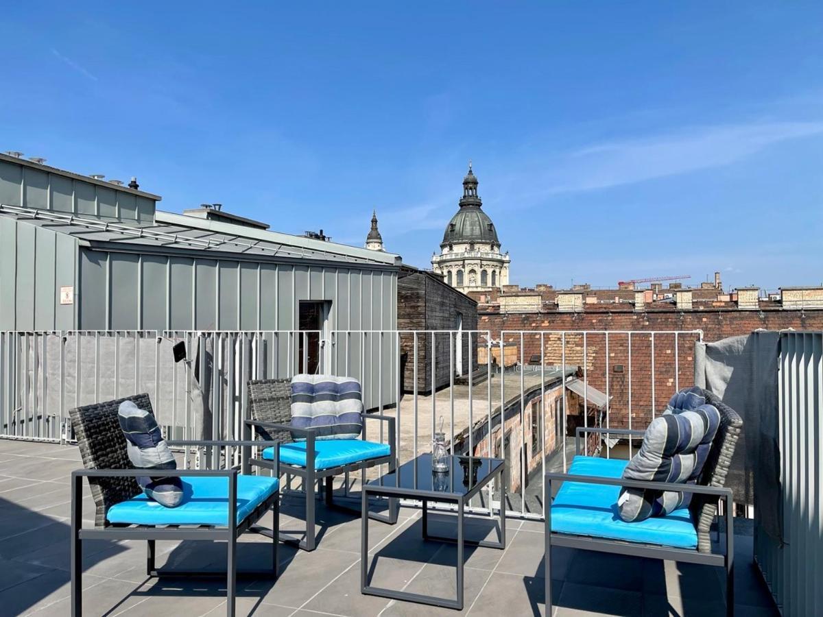 Penthouse W Private Rooftop And Free Parking ブダペスト エクステリア 写真