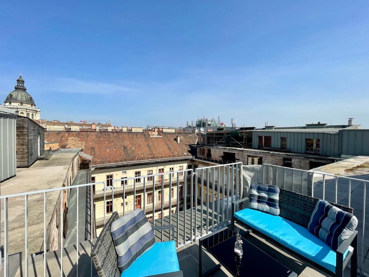 Penthouse W Private Rooftop And Free Parking ブダペスト エクステリア 写真